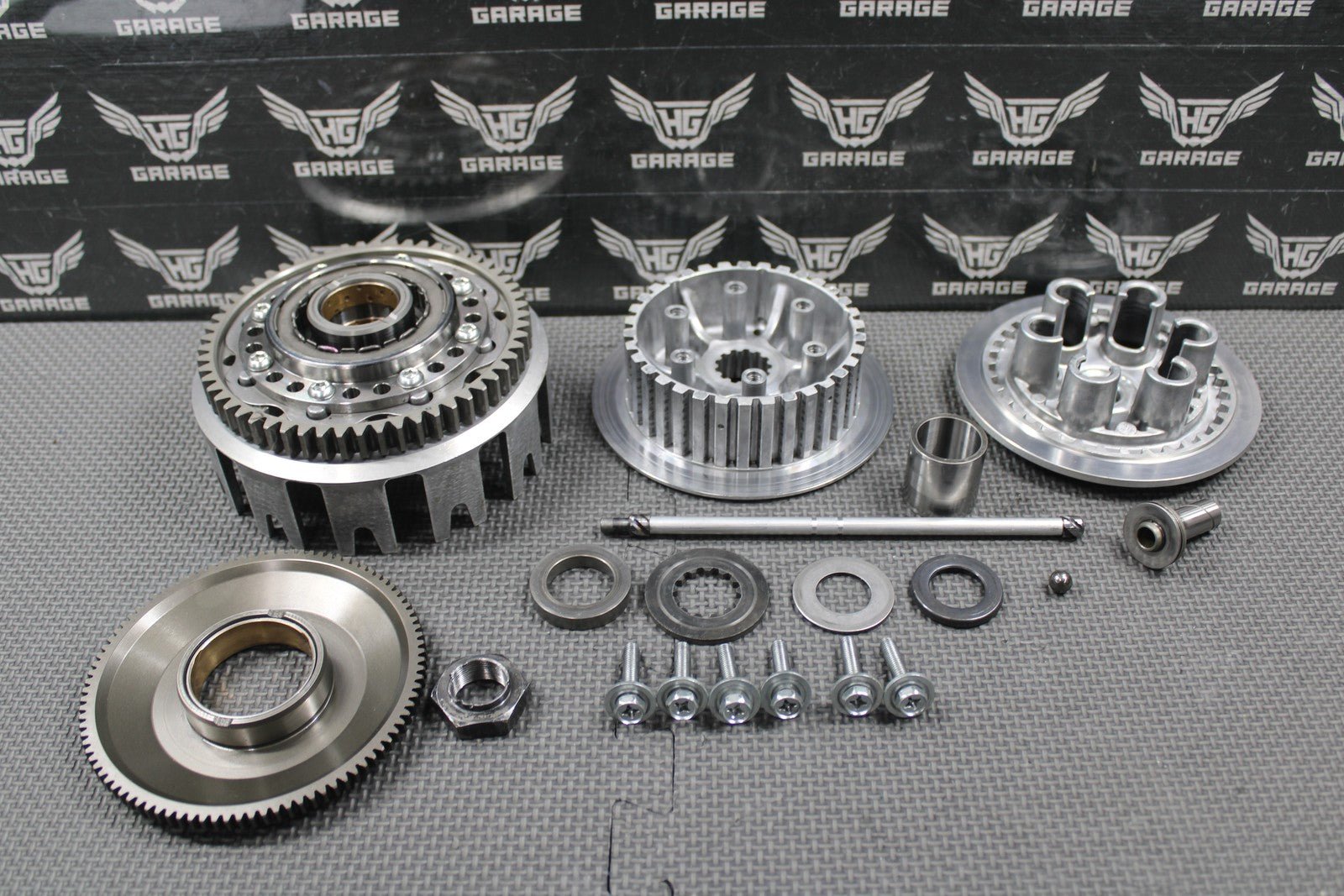 2020 YAMAHA 19 - 20 YZ250F OEM CLUTCH W BASKET HUB PLATE ONE WAY STARTER NICE! - hggarage