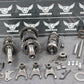 2005 KAWASAKI 03 - 06 KLX125 OEM ENGINE TRANSMISSION TRANNY GEABROX SHIFT FORKS - hggarage