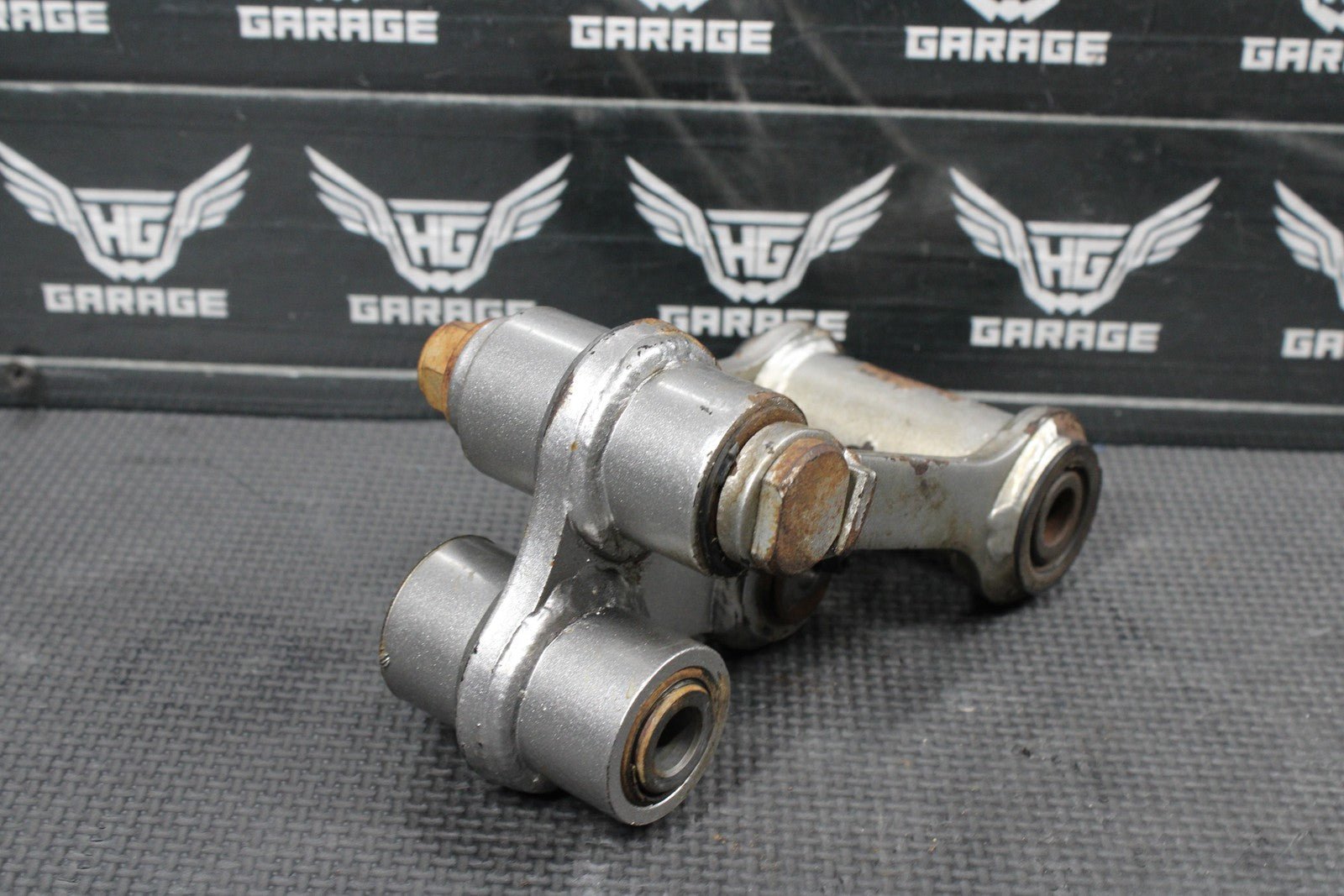 2008 KAWASAKI KLX140 KLX140L OEM REAR SHOCK LINKAGE LINKS RELAY 39007 - 0121 - 458 - hggarage