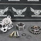 2005 YAMAHA 03 - 05 YZ450F OEM ENGINE MOTOR OIL PUMP GEARS ROTOR GOOD! - hggarage