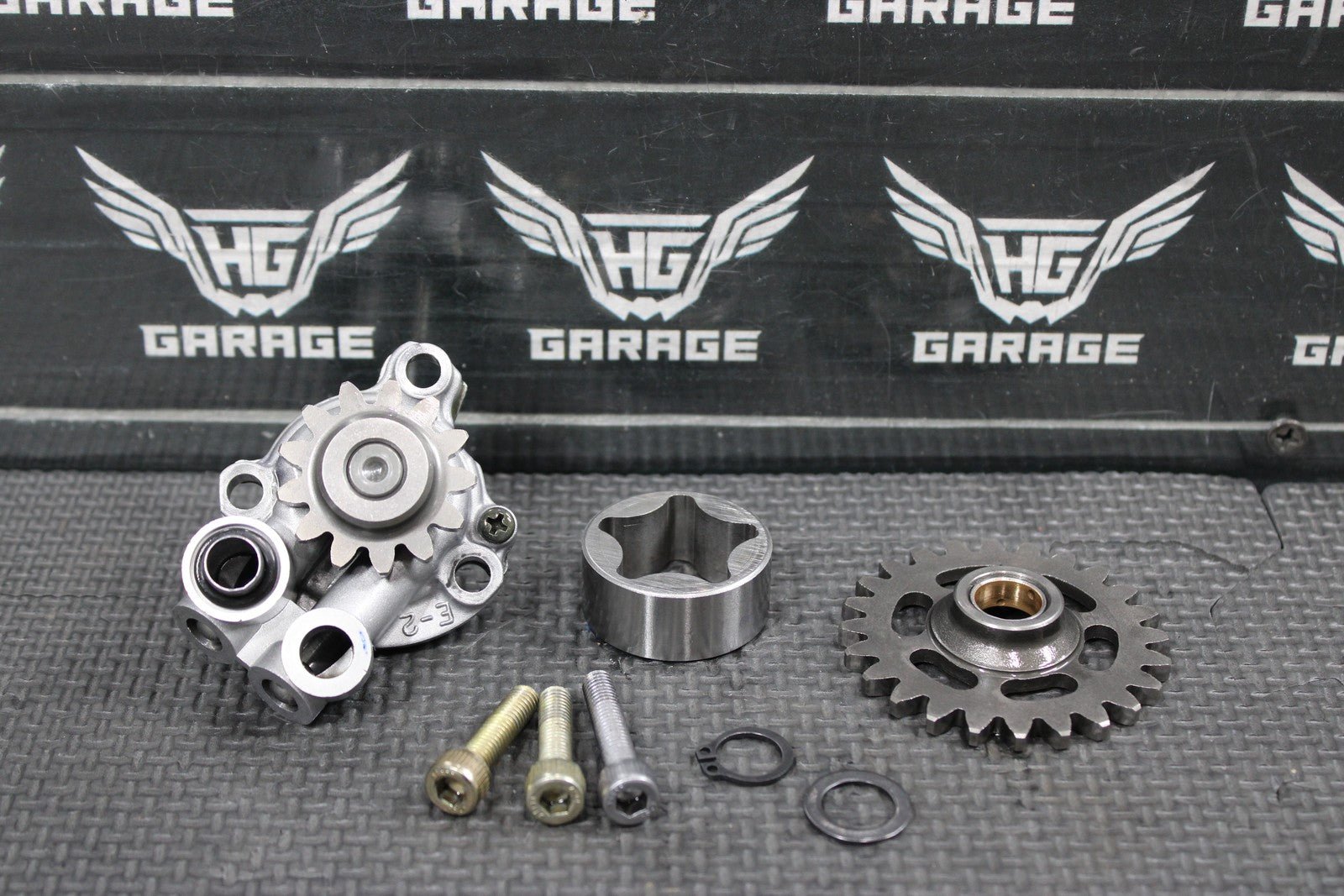 2005 YAMAHA 03 - 05 YZ450F OEM ENGINE MOTOR OIL PUMP GEARS ROTOR GOOD! - hggarage