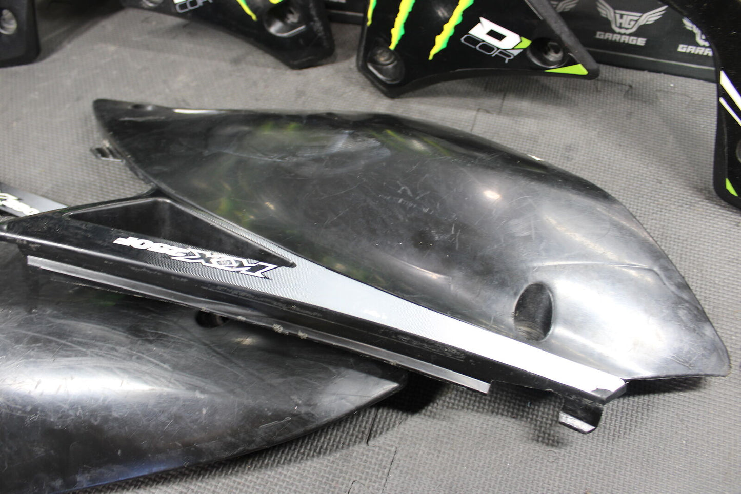 2012 KAWASAKI KX250F AFTERMARKET PLASTICS BODY KIT FENDERS FAIRINGS C