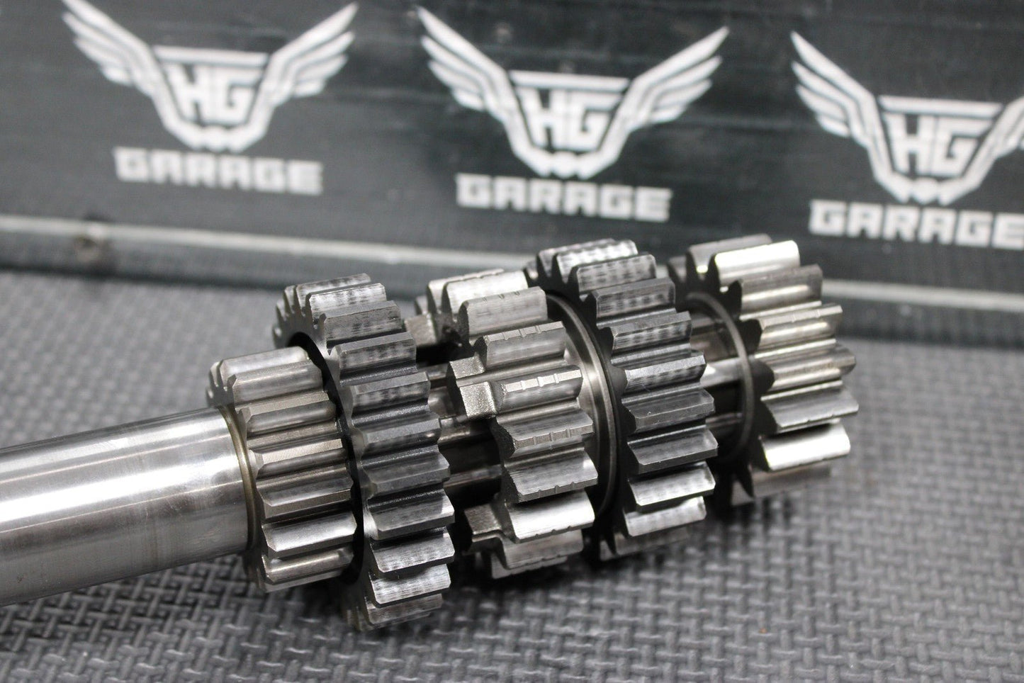 1997 KAWASAKI KX250 97 - 98 OEM ENGINE TRANSMISSION TRANNY GEARBOX SHIFT FORKS - hggarage