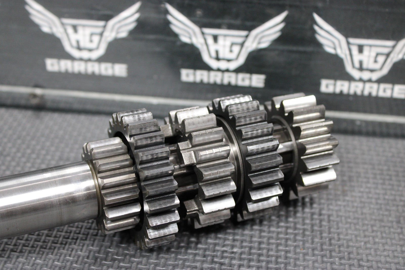 1997 KAWASAKI KX250 97 - 98 OEM ENGINE TRANSMISSION TRANNY GEARBOX SHIFT FORKS - hggarage