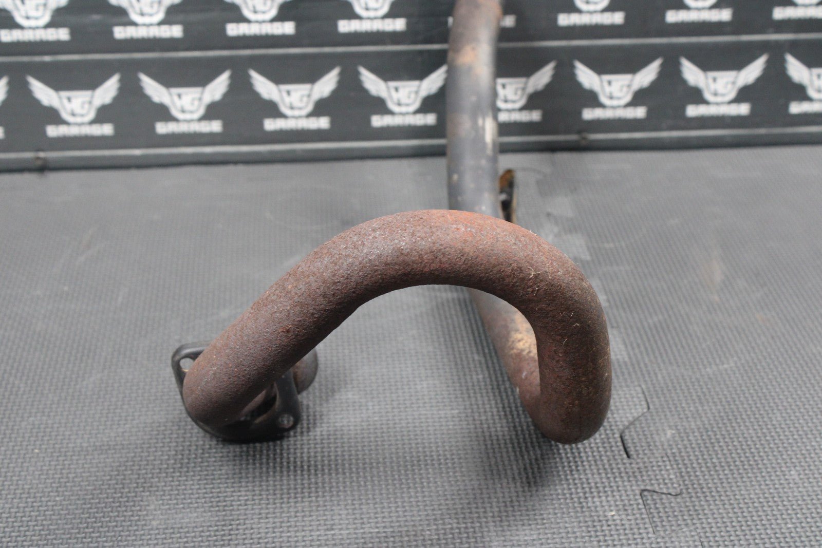 1987YAMAHA TW200 87 - 02 OEM EXHAUST PIPE CHAMBER HEADER PIPE 2JX - 14611 - 03 - 00 - hggarage