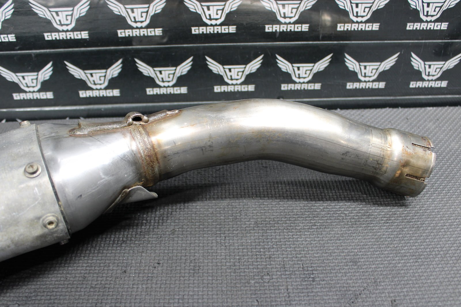 2015 YAMAHA YZ250FX OEM MUFFLER EXHAUST SILENCER SLIP ON PIPE 1SM - 14750 - 10 - 00 - hggarage