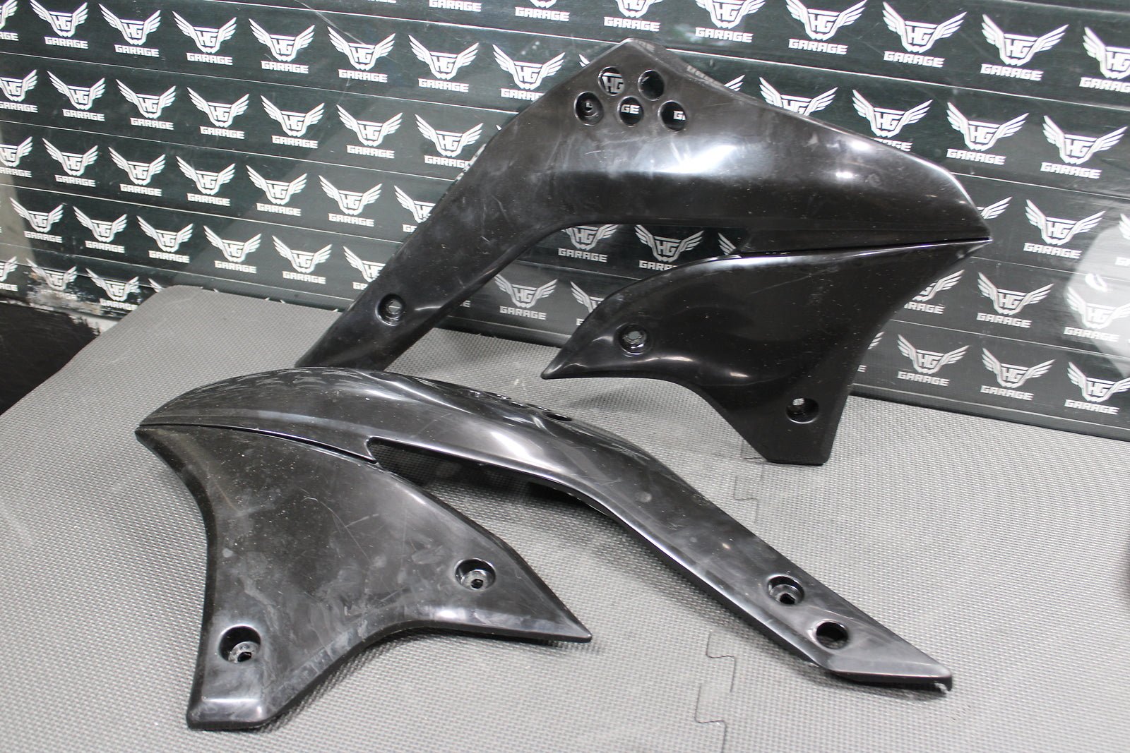 2006 Kawasaki KX450F Aftermarket UFO Plastics Body Kit Fenders Fairings Cowls - hggarage