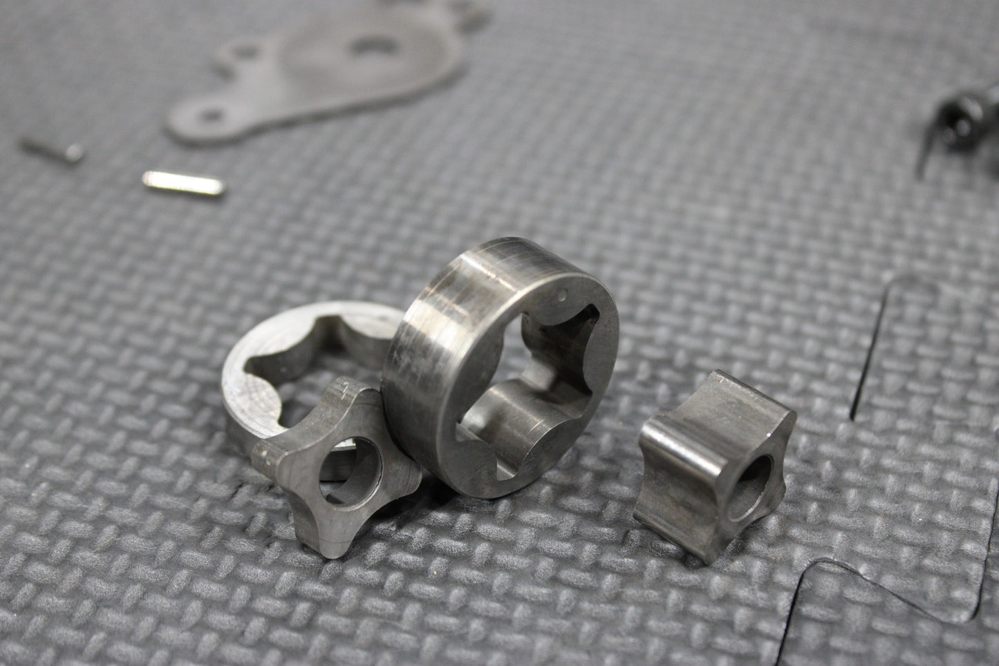 2014 KAWASAKI 10 - 18 KX250F OEM MOTOR COMPLETE OIL PUMP ROTORS SHAFT GOOD! - hggarage