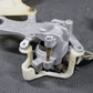 2003 HONDA CRF450R OEM NISSIN REAR BACK BRAKE CALIPER MASTER CYLINDER LEVER