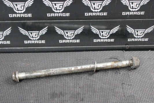1986 HONDA XR250L XR250R OEM REAR BACK SWINGARM BOLT SUSPENSION PIVOT AXLE - hggarage
