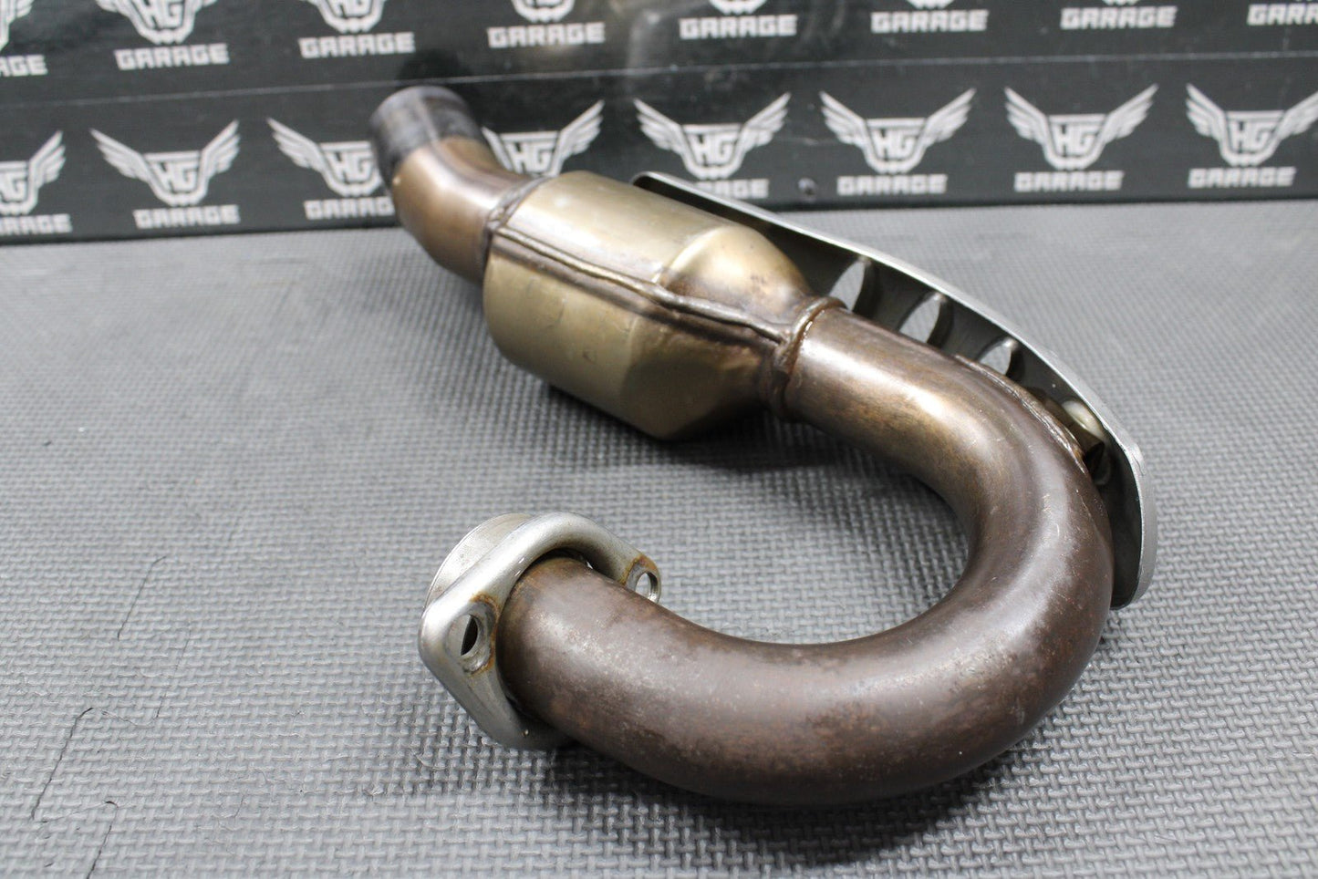 2014 KAWASAKI 13 - 16 KX250F OEM EXHAUST PIPE CHAMBER HEADER MUFFLER 18088 - 0831 - hggarage