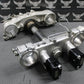 2003 KAWASAKI KLX400SR OEM FRONT FORK LOWER UPPER TRIPLE TREE STEM FAT BAR CLAMP - hggarage