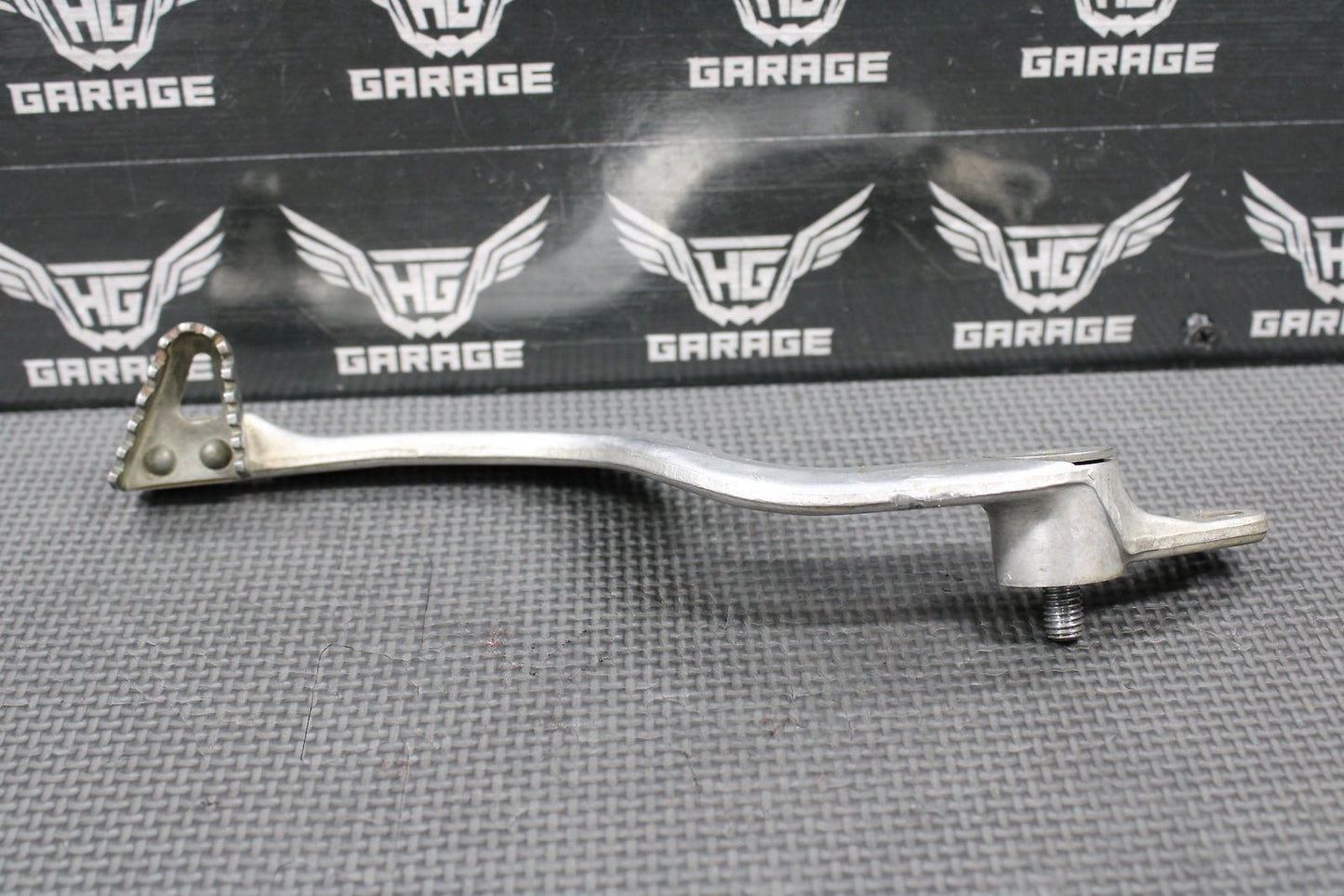 1998 1999 HONDA CR125R OEM RIGHT REAR BRAKE FOOT PEDAL LEVER 46510 - KZ4 - J00 - hggarage