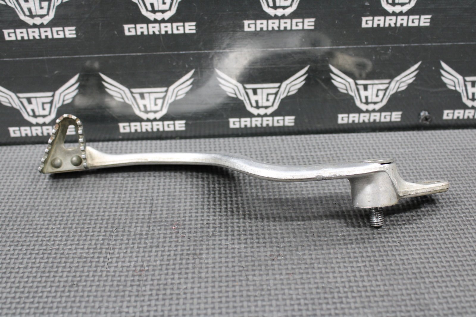 1998 1999 HONDA CR125R OEM RIGHT REAR BRAKE FOOT PEDAL LEVER 46510 - KZ4 - J00 - hggarage