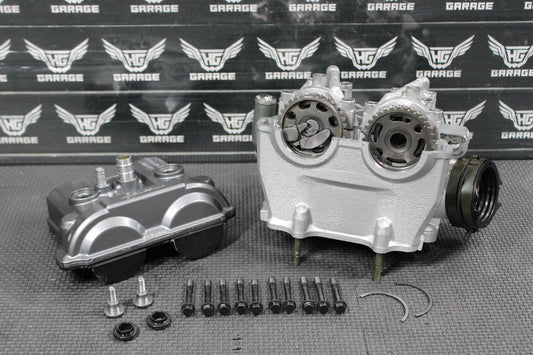 2005 YAMAHA YZ450F OEM COMPLETE CYLINDER HEAD CAMSHAFT VALVES CAM TOP END MINT! - hggarage