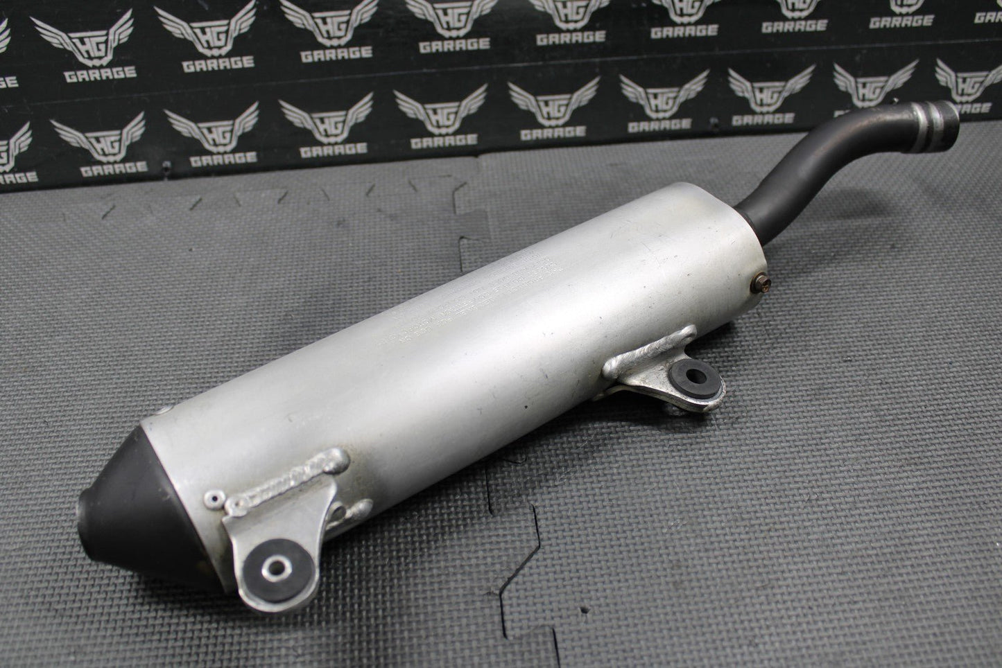 2003 2004 HONDA CR250R OEM MUFFLER EXHAUST SILENCER SLIP ON PIPE 18330 - KZ3 - L30 - hggarage