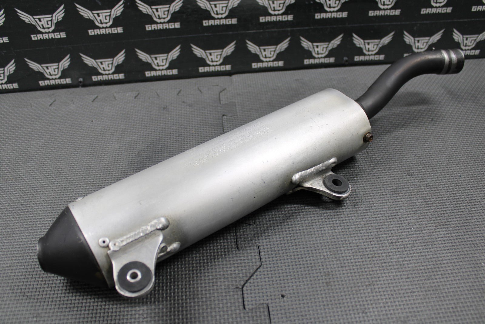 2003 2004 HONDA CR250R OEM MUFFLER EXHAUST SILENCER SLIP ON PIPE 18330 - KZ3 - L30 - hggarage