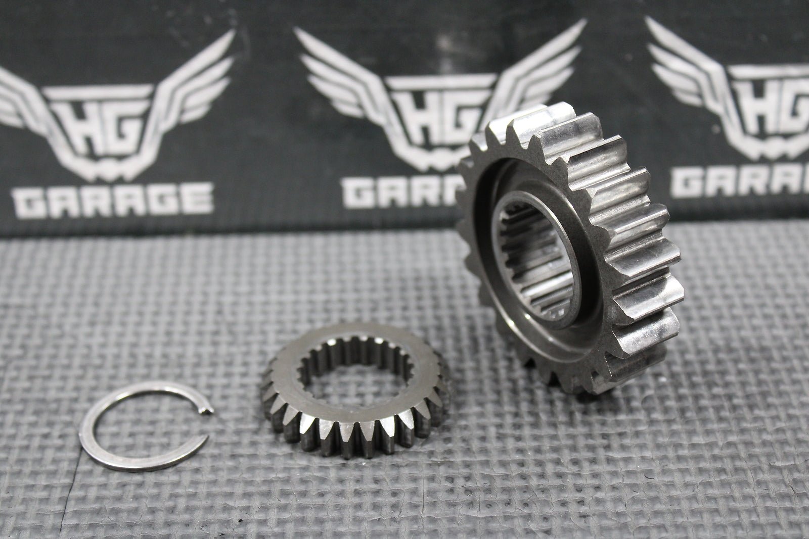 2003 02 - 04 KAWASAKI KX250 OEM ENGINE CRANKSHAFT PRIMARY MAIN DRIVE GEARS SET - hggarage