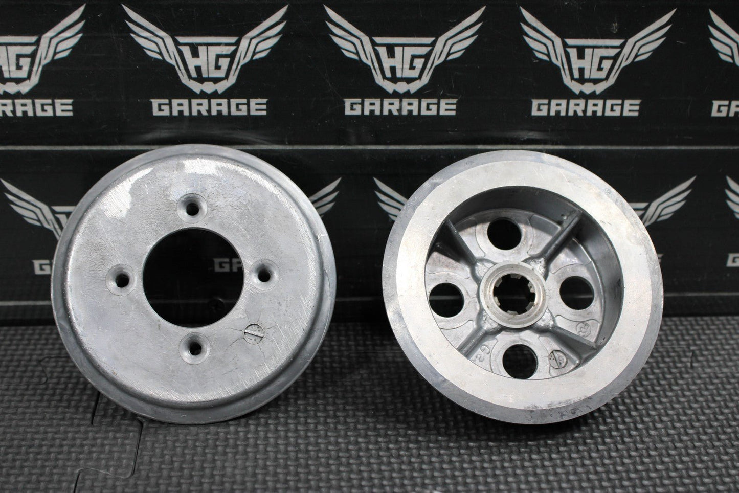 1991 87 - 95 HONDA CR80R OEM COMPLETE CLUTCH W PLATES BASKET HUB 22100 - GC4 - 600 - hggarage