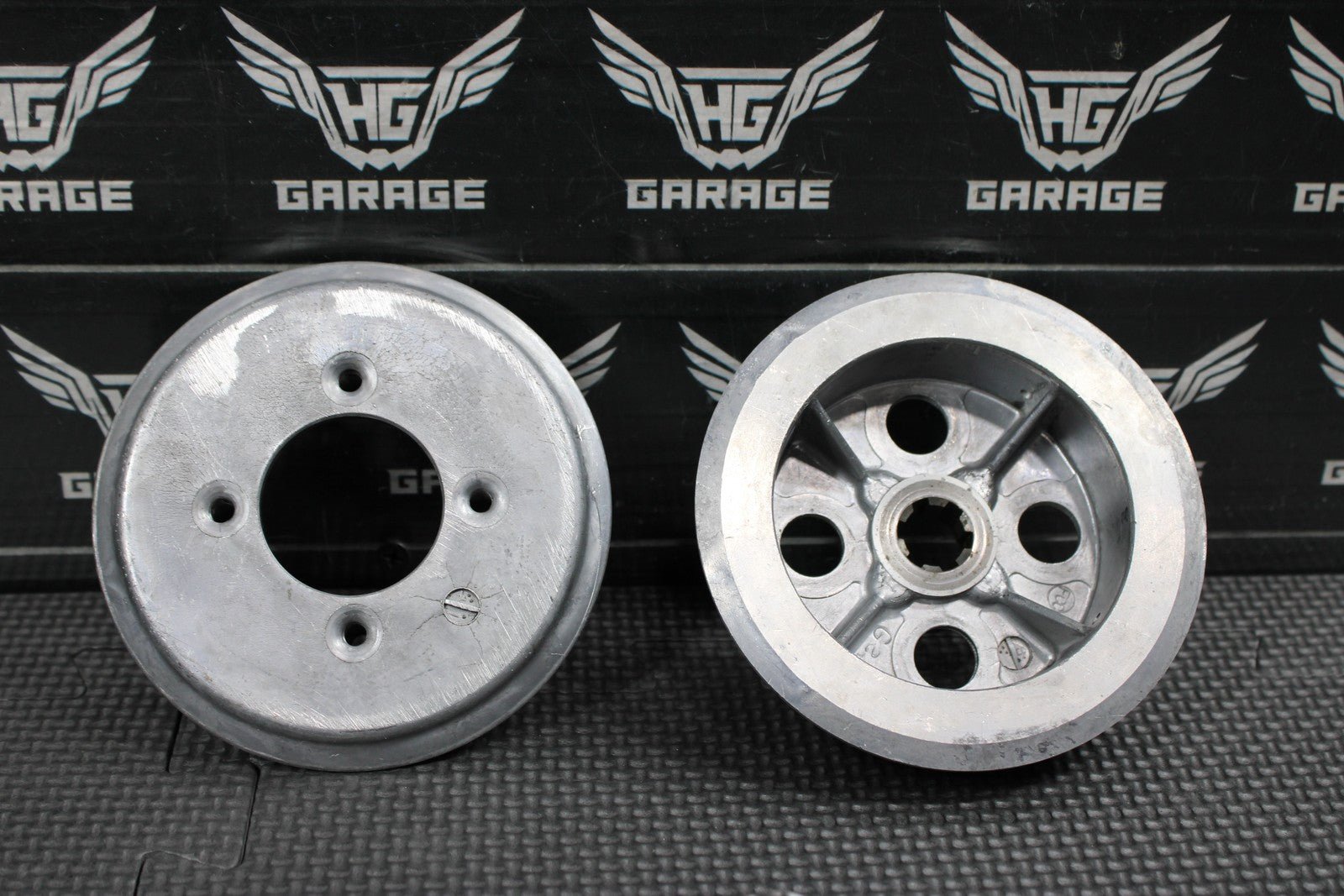 1991 87 - 95 HONDA CR80R OEM COMPLETE CLUTCH W PLATES BASKET HUB 22100 - GC4 - 600 - hggarage