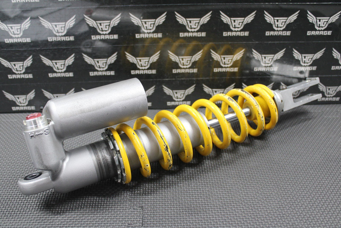 2005 HONDA CR125R OEM REAR BACK SHOCK ABSORBER SUSPENSION 52400 - KSR - 731 GOOD! - hggarage