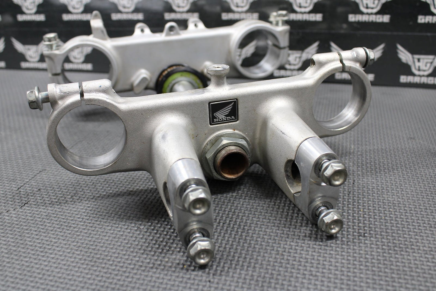 2007 HONDA 07 - 22 CRF150R CRF150RB OEM FRONT FORKS LOWER UPPER TRIPLE TREE CLAMP - hggarage
