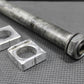 2006 HONDA CRF450X OEM REAR AXLE BACK WHEEL RIM PIVOT BOLT BLOCKS 42301 - KZ4 - J40 - hggarage