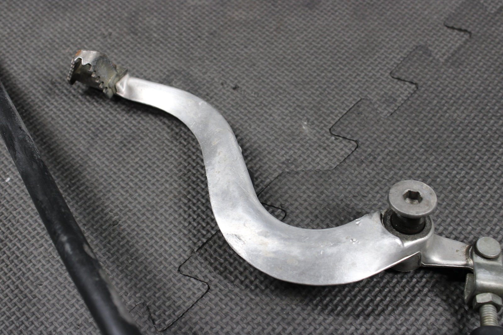 2009 Kawasaki KX250F OEM Nissin Rear Back Brake Caliper Master Cylinder Lever - hggarage