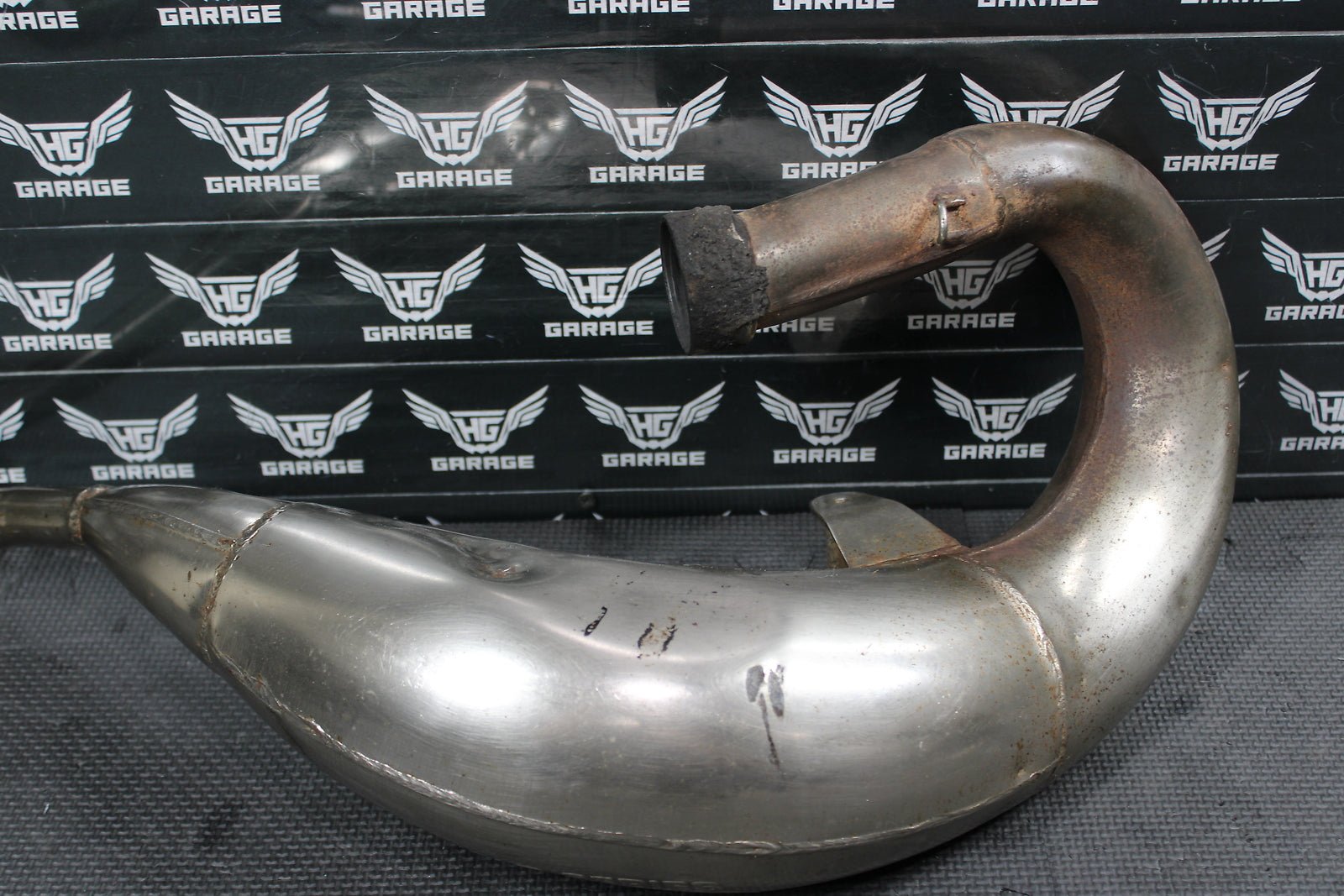 2000 Honda CR125R Fmf Gold Series Fatty Exhaust Pipe Chamber Header - hggarage
