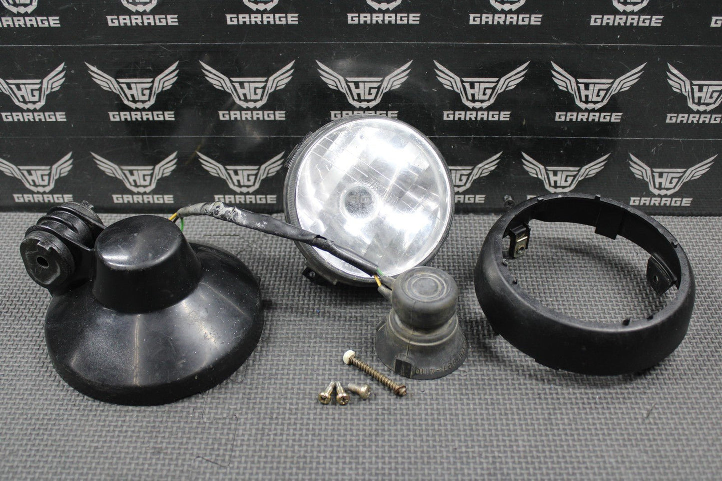 2001 YAMAHA BANSHEE YFZ350 OEM FRONT HEAD LIGHT LAMP HEADLIGHT HOUSING PARTS - hggarage
