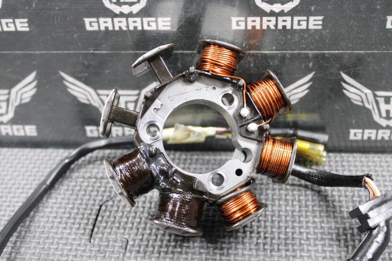 1991 86 - 95 HONDA XR250R OEM STATOR MAGNETO GENERATOR 31120 - KT1 - 004 GOOD! - hggarage