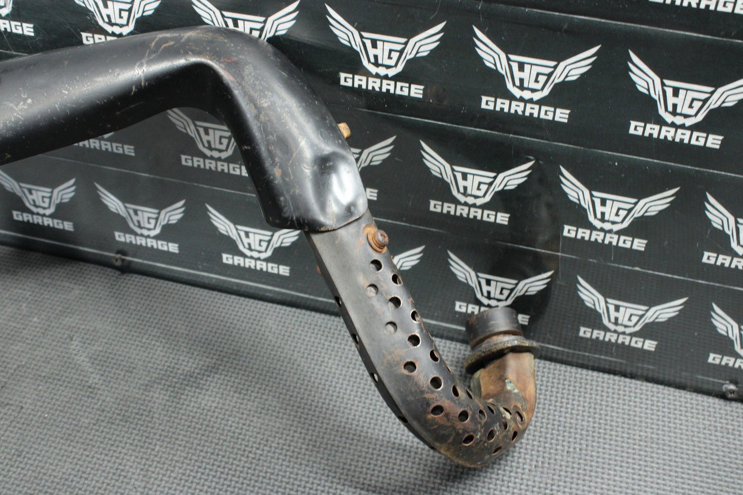 2003 97 - 03 HONDA XR70R OEM EXHAUST PIPE CHAMBER HEADER 18300 - GCF - A20 - hggarage