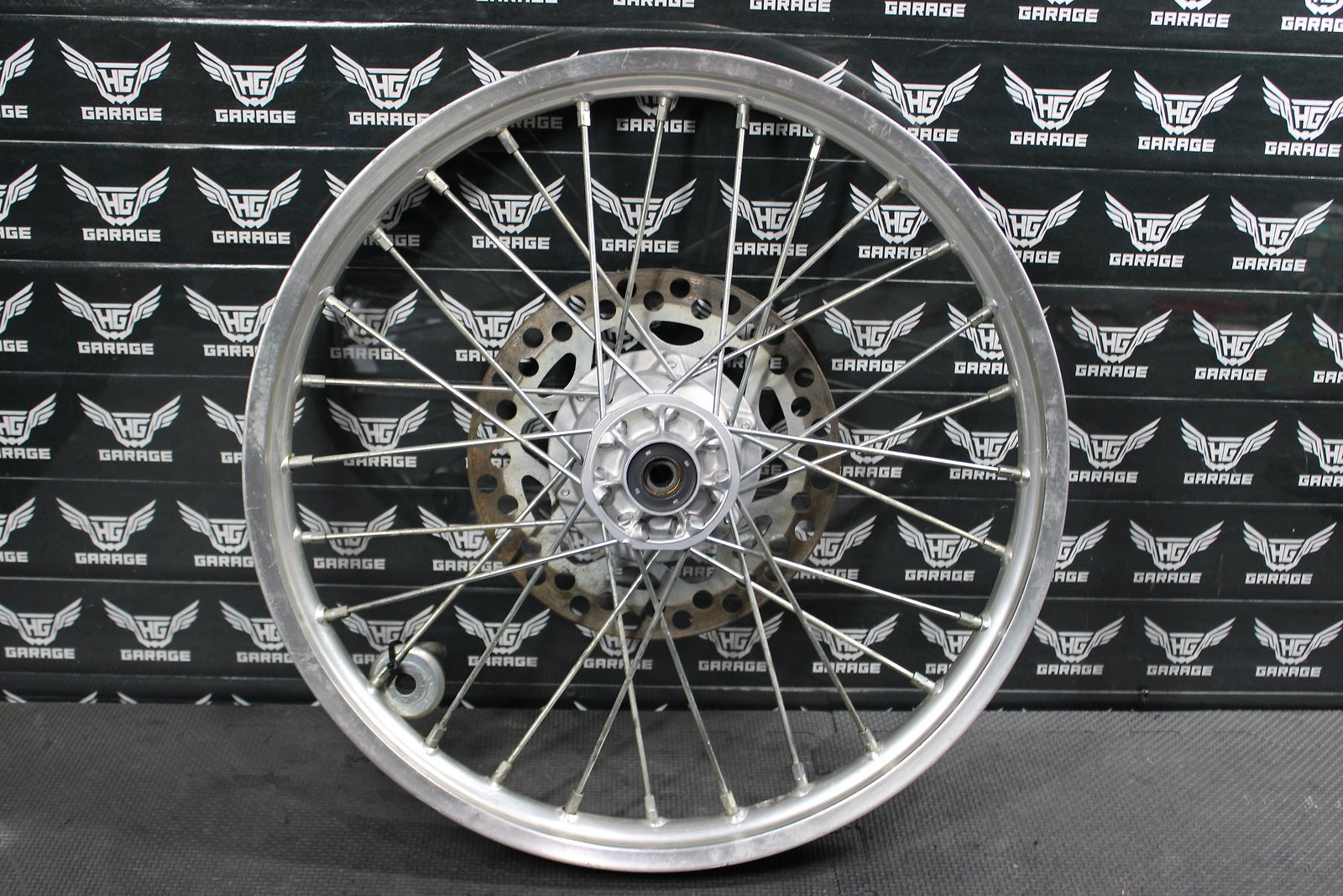 2005 Kawasaki KX85 OEM Front Wheel Rim 41034 - 1310 41090 - 0006 - hggarage