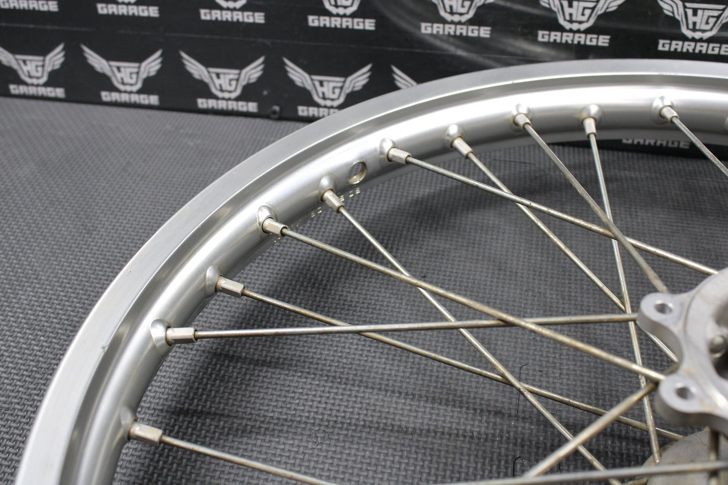 2006 2007 HONDA CRF250R CRF450R OEM DID 21" FRONT WHEEL RIM HUB 44650 - MEN - 840 - hggarage