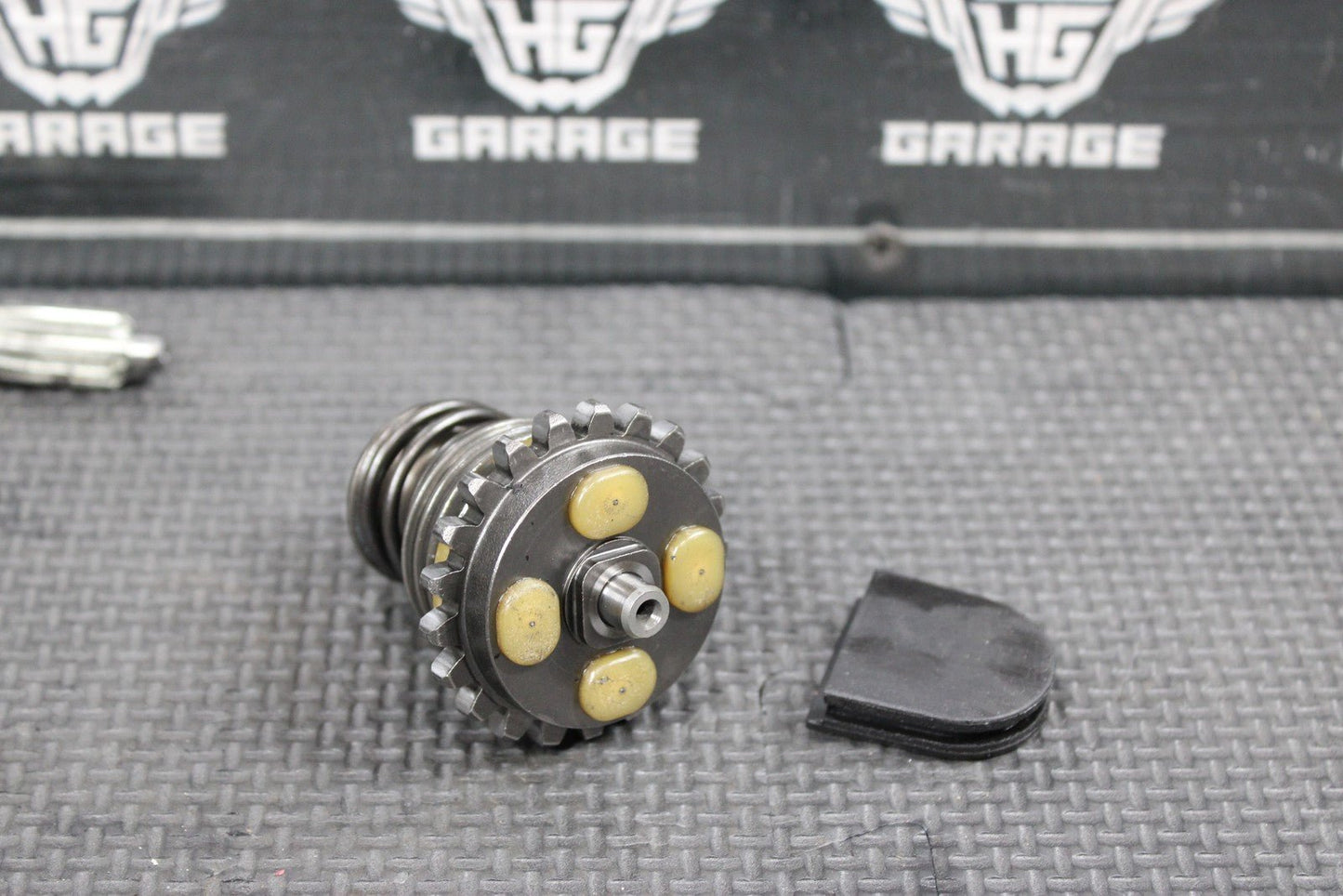 1998 HONDA CR125R 98 - 99 OEM ENGINE POWERVALVE EXHUAST VALVE LINKAGE GOVERNOR - hggarage