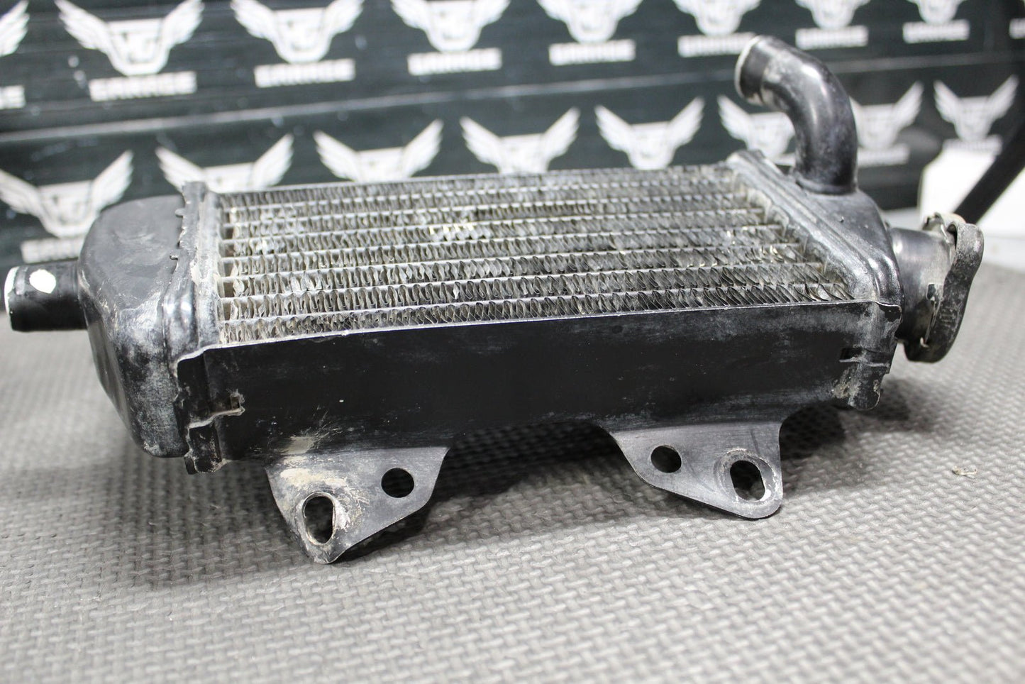 1989 89 - 94 KAWASAKI KDX200 OEM RADIATORS LEFT RIGHT COOLING COOLER RADIATOR - hggarage