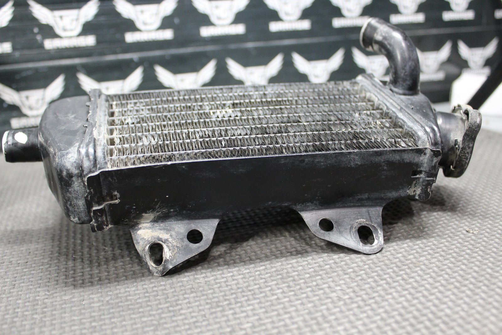 1989 89 - 94 KAWASAKI KDX200 OEM RADIATORS LEFT RIGHT COOLING COOLER RADIATOR - hggarage