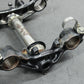 1993 HONDA CR80R OEM FRONT FORKS LOWER UPPER TRIPLE TREE STEM CLAMP