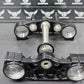 2014 KAWASAKI KX250F 13 - 14 OEM FRONT FORKS LOWER UPPER TRIPLE TREE CLAMP SET - hggarage