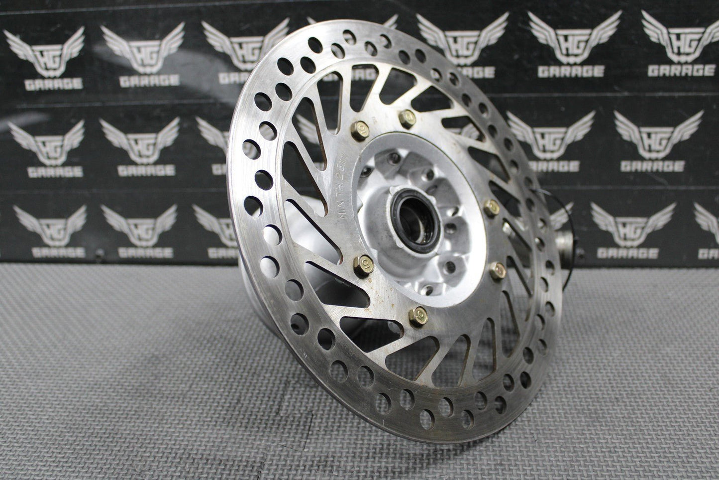 1995 HONDA 95 - 97 CR500R 95 - 96 CR250R OEM FRONT WHEEL RIM HUB ROTOR 44601 - MAC - 680 - hggarage