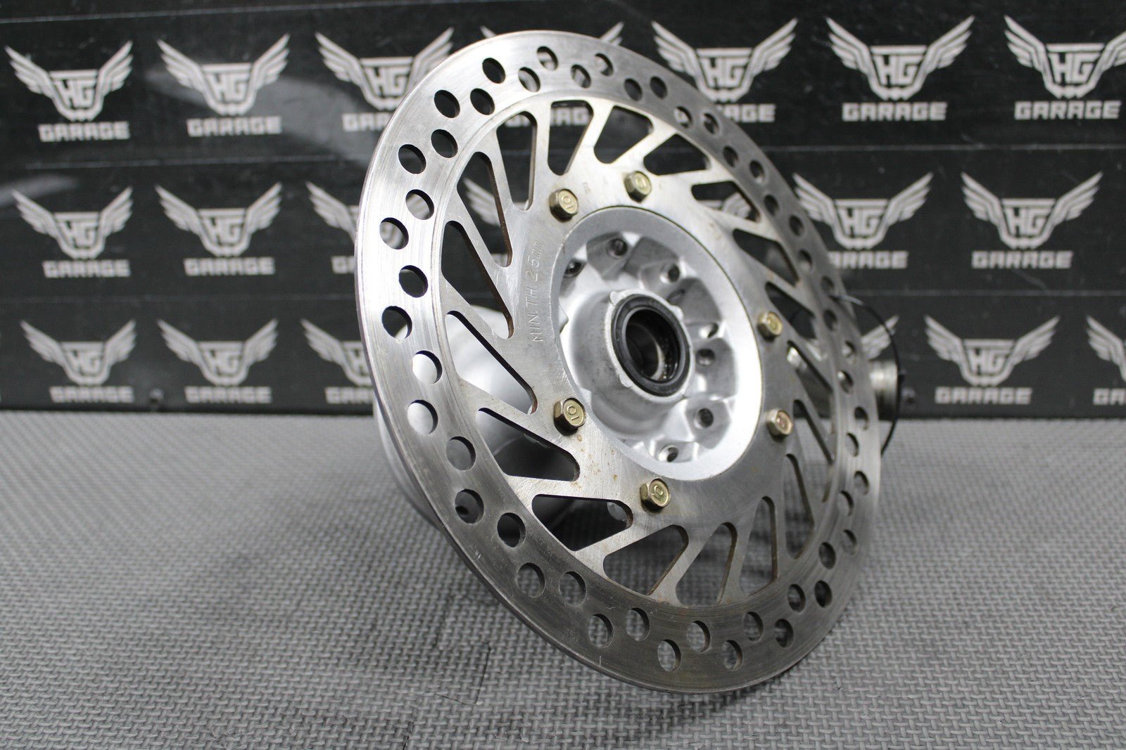 1995 HONDA 95 - 97 CR500R 95 - 96 CR250R OEM FRONT WHEEL RIM HUB ROTOR 44601 - MAC - 680 - hggarage