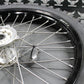 2014 KAWASAKI 10 - 18 KX250F WARP 9 BLACK FRONT WHEEL RIM BILLET HUB LIKE NEW TIRE - hggarage