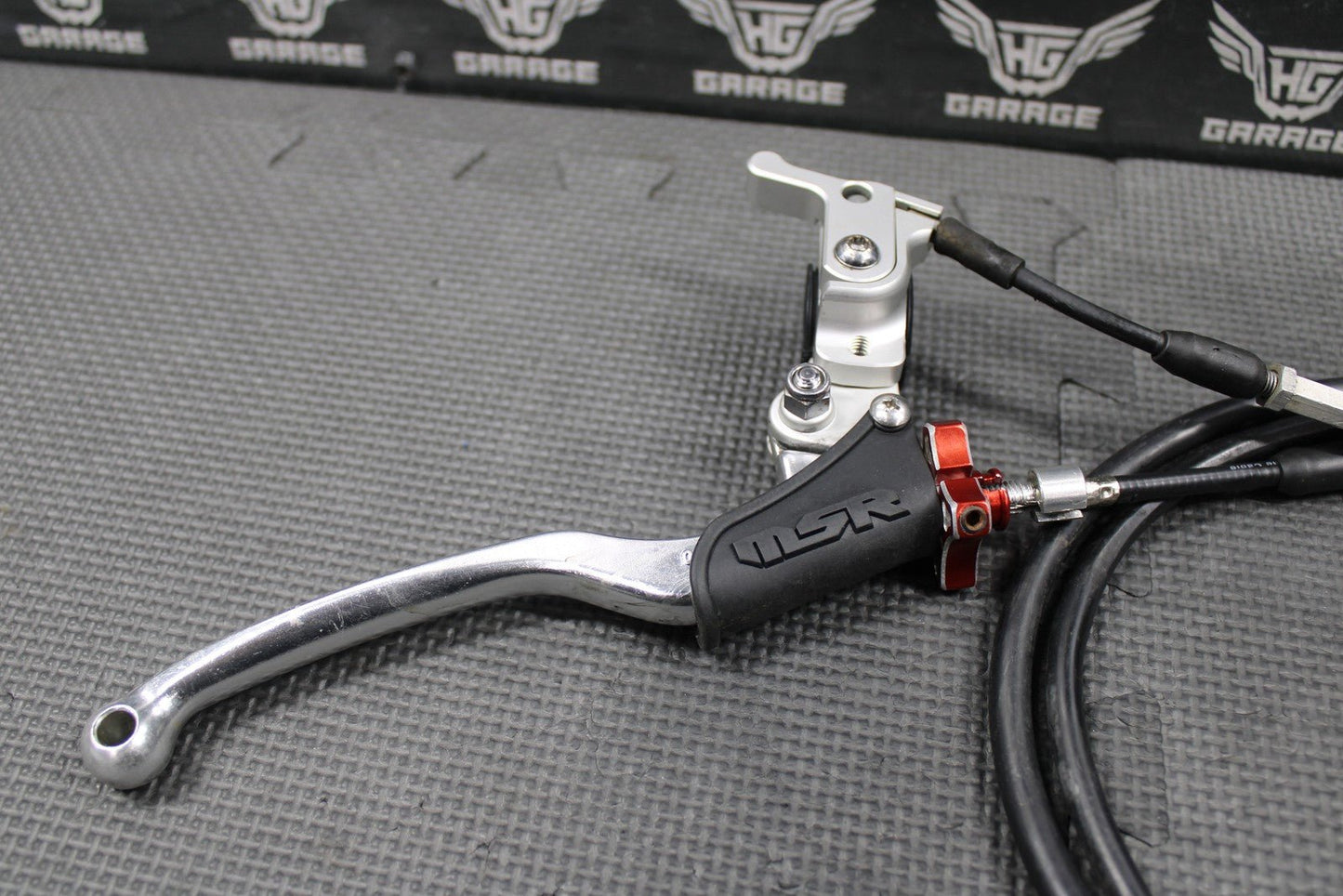 2008 2009 HONDA CRF250R MSR CLUTCH PERCH MOUNT WITH LEVER & HOT START CABLE - hggarage