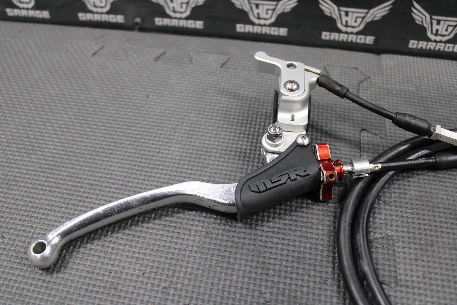 2008 2009 HONDA CRF250R MSR CLUTCH PERCH MOUNT WITH LEVER & HOT START CABLE - hggarage