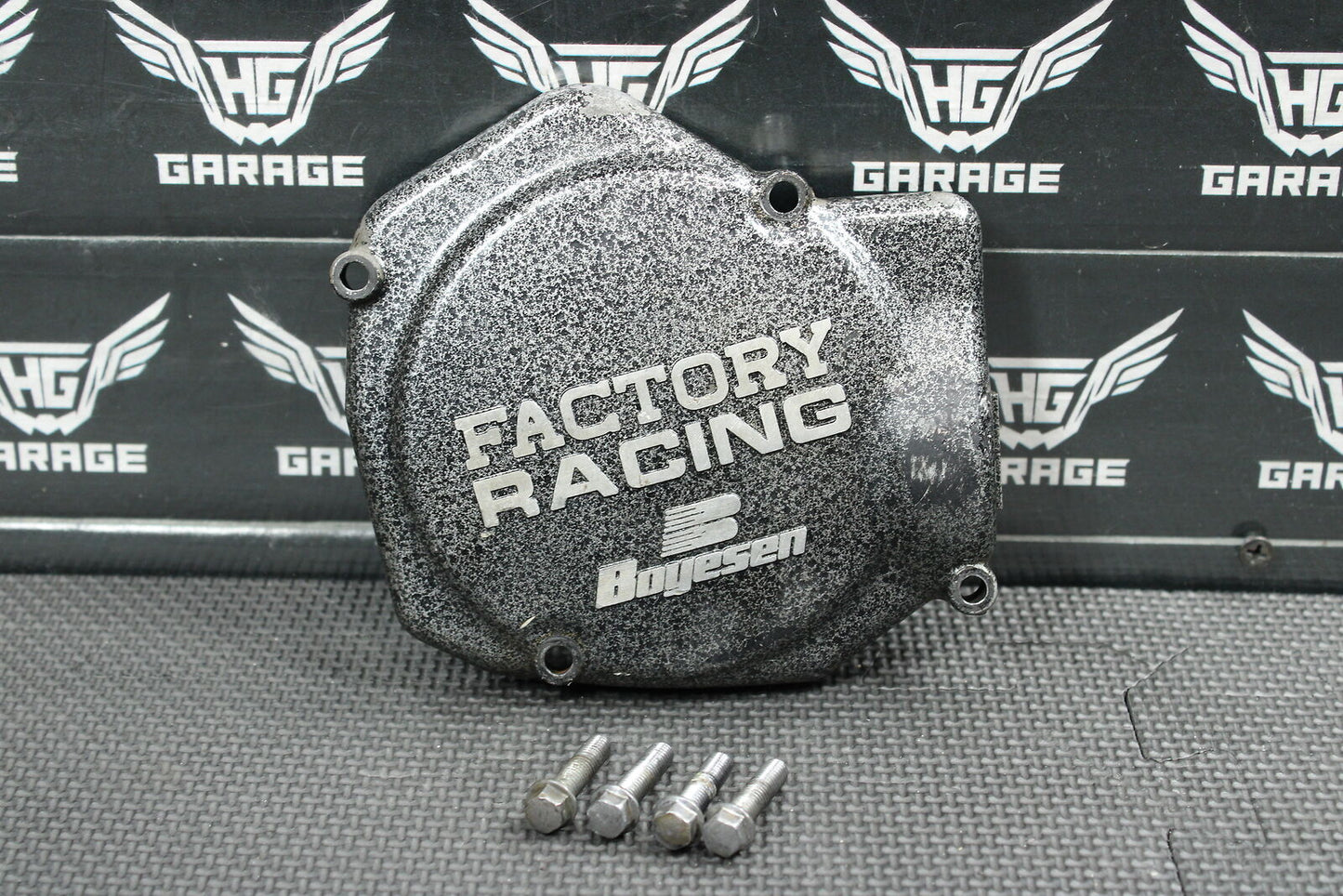 1999 HONDA CR125R BOYESON FACTORY RACING STATOR GENERATOR MAGNETO COVER