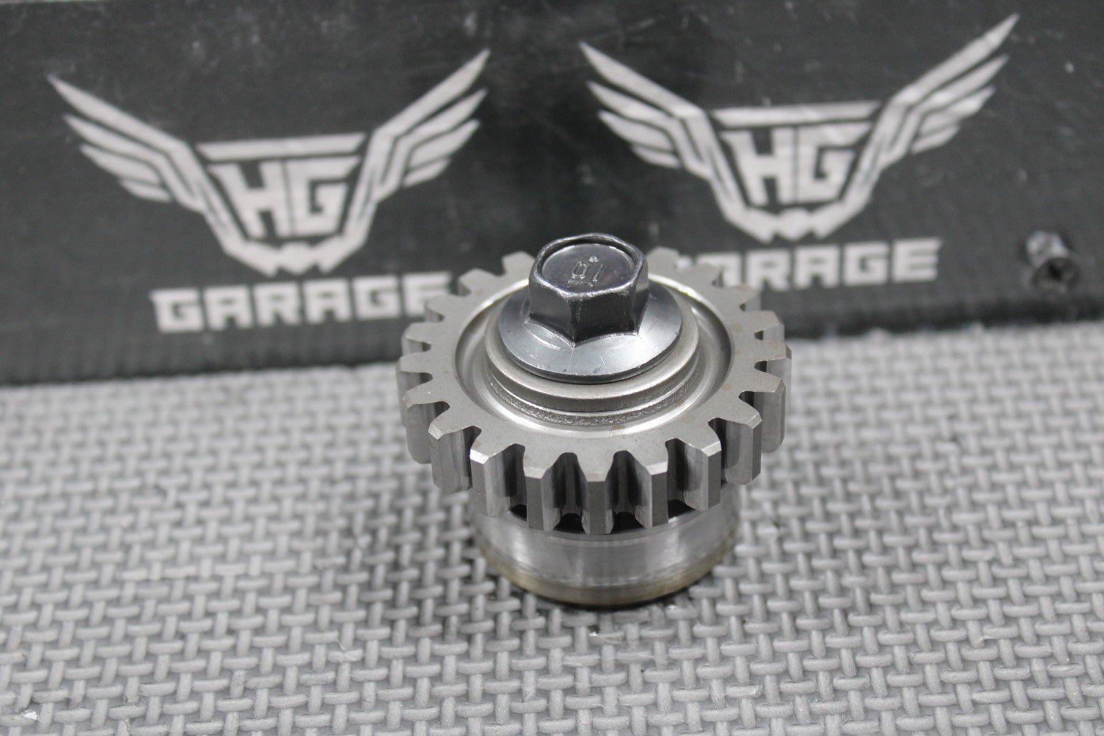 2001 HONDA 86 - 07 CR250R OEM PRIMARY DRIVE GEAR 21T & COLLAR SET 13615 - KS7 - 000 - hggarage