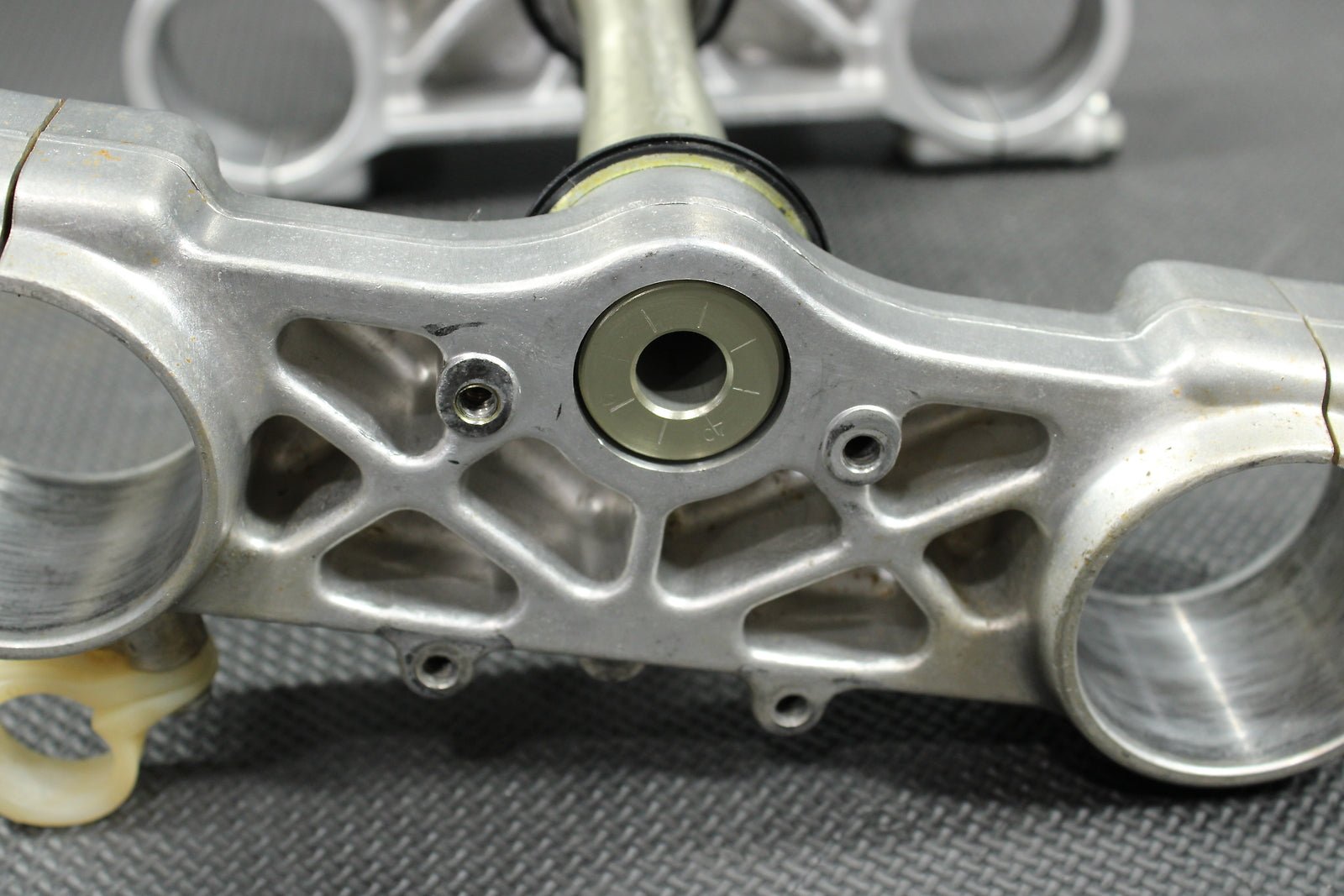 1999 Honda CR125R OEM Front Forks Lower Upper Triple Tree Stem Clamp - hggarage