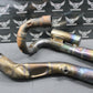 2010 KTM 08 - 10 250 XCF SXF DRD TITANIUM MUFFLER EXHAUST SILENCER SPARK ARRESTOR - hggarage