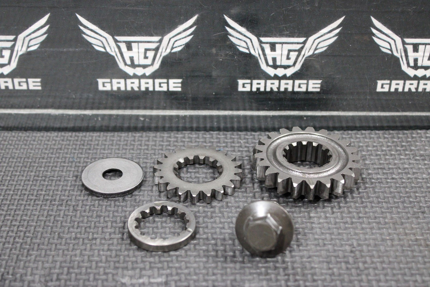 2002 YAMAHA 99 - 22 YZ250 YZ250X OEM 2T ENGINE PRIMARY GEAR GEARS CRANKSHAFT - hggarage
