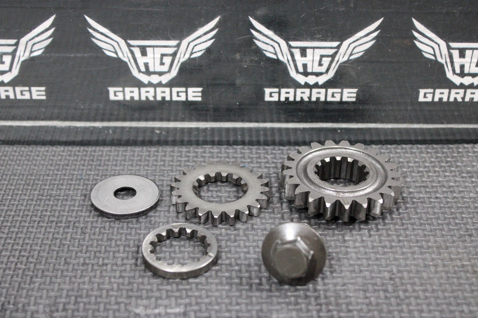 2002 YAMAHA 99 - 22 YZ250 YZ250X OEM 2T ENGINE PRIMARY GEAR GEARS CRANKSHAFT - hggarage
